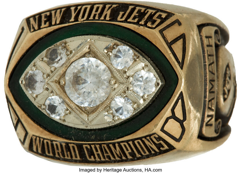 1969 Super Bowl III Joe Namath New York Jets 'Balfour' Salesman's, Lot  #81494