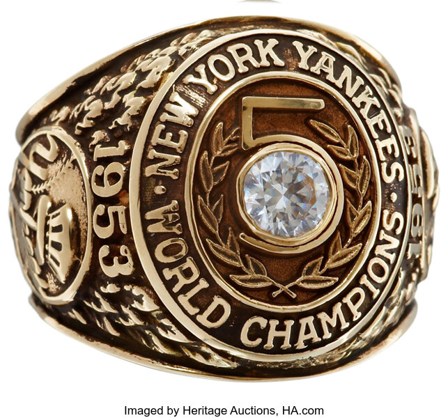 1953 New York Yankees World Series Championship Ring – Best Championship  Rings