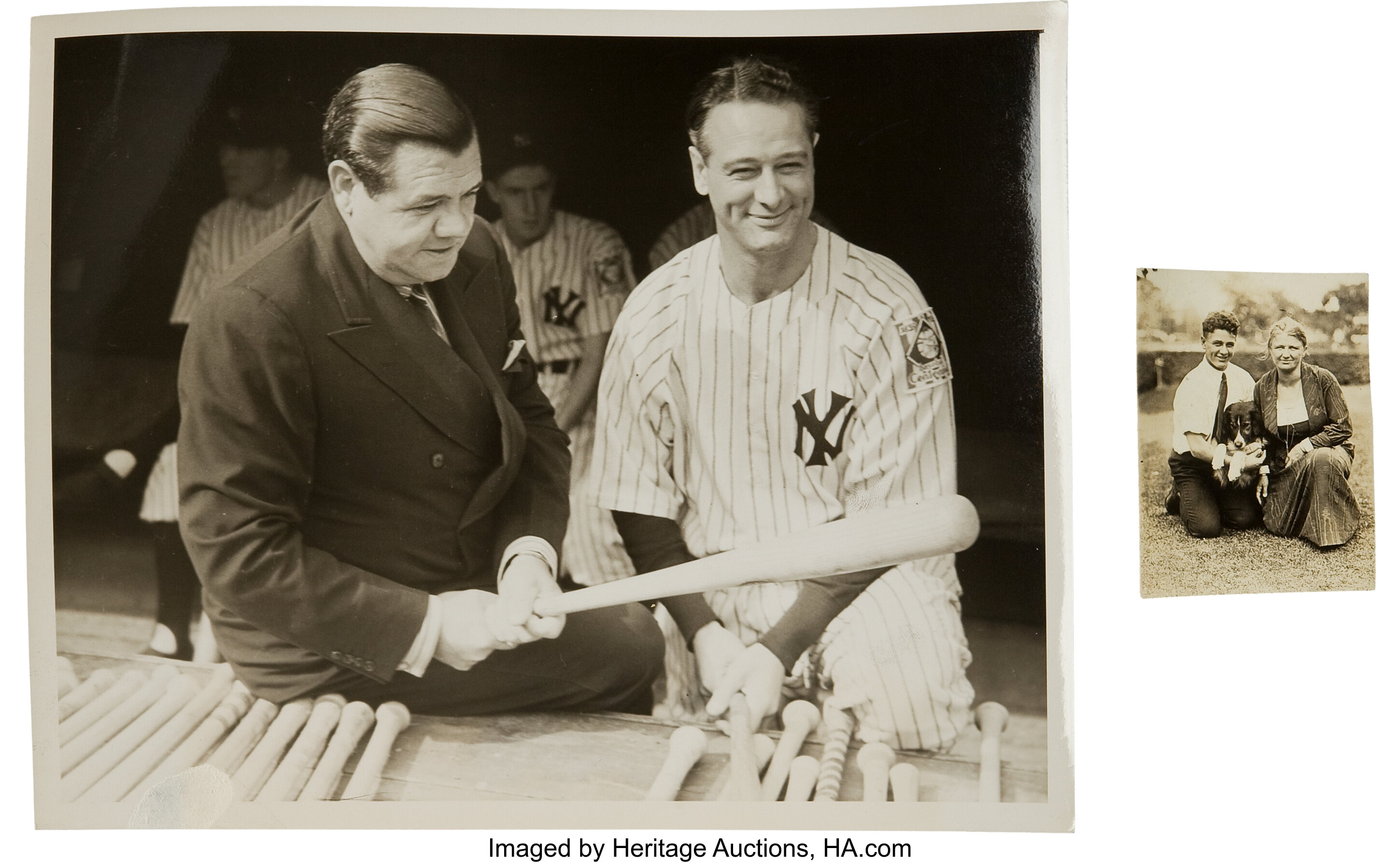 Lou Gehrig In Coumbia Uniform Framed Print