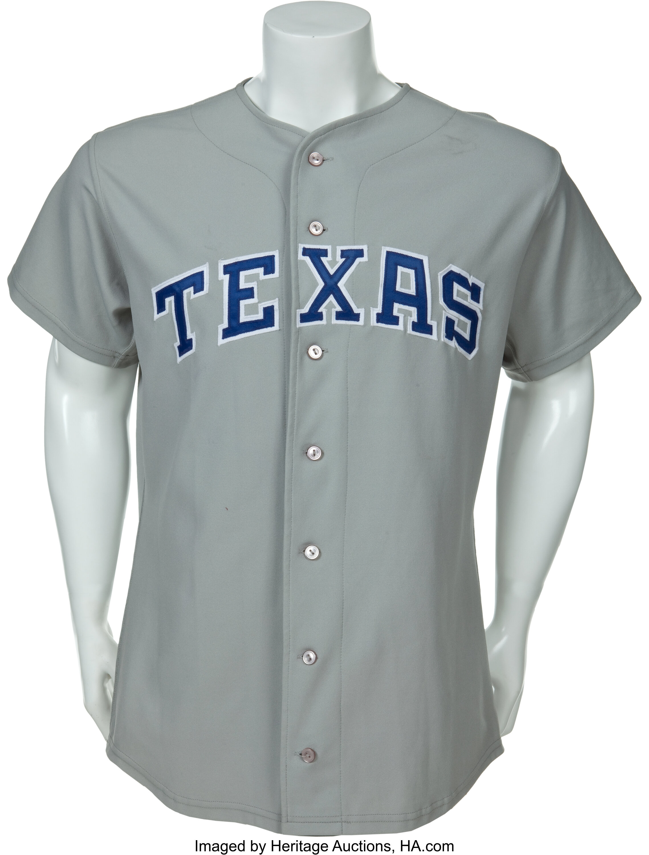 Lot Detail - Nolan Ryan 1989-1992 Game-Used Texas Rangers Jersey