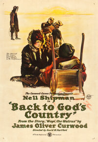 Back to God's Country (First National, 1919). One Sheet (28.25" X 41")