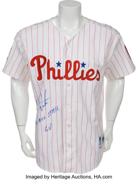 Darren Daulton Autographed Signed Phillies Jersey at 's