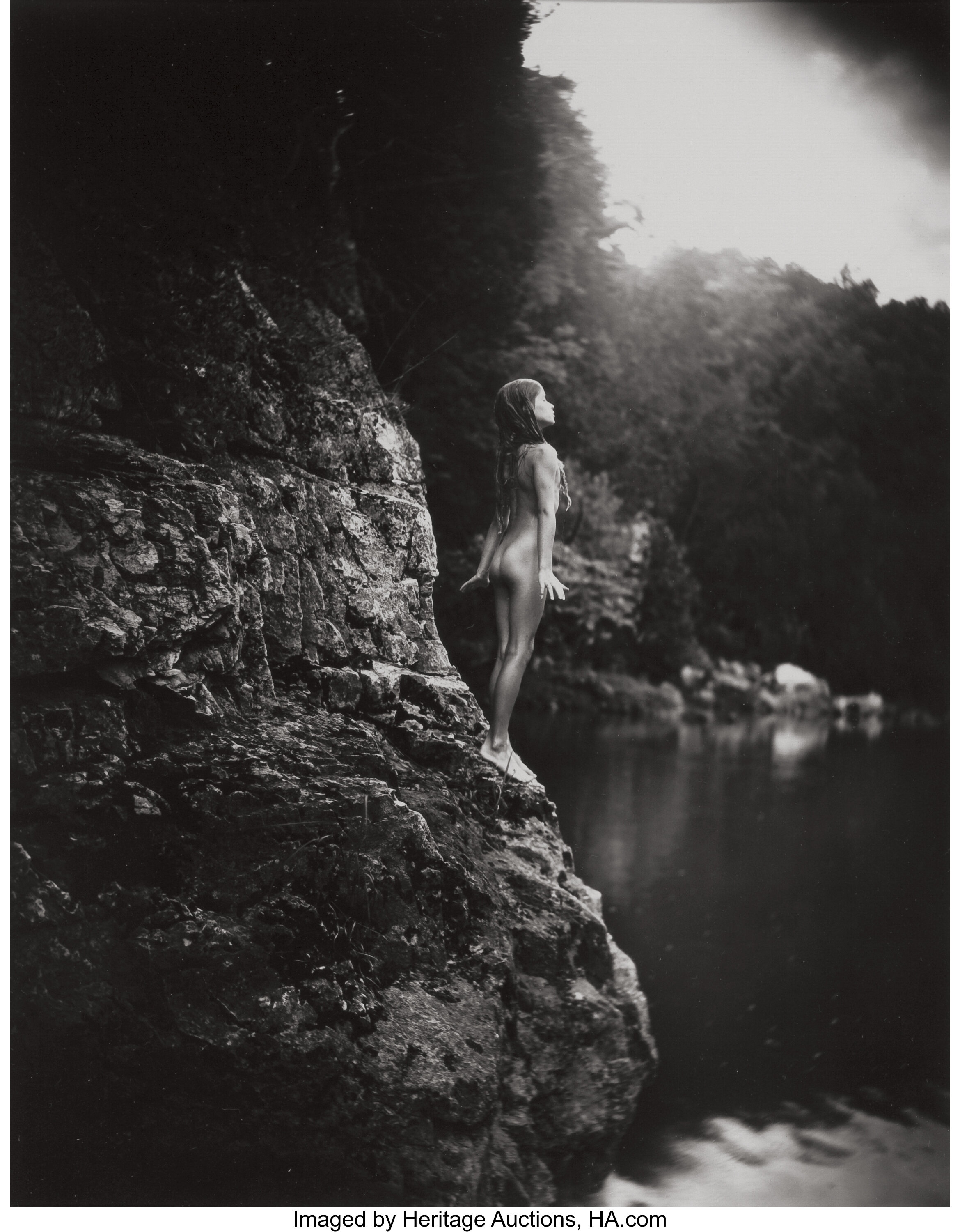 SALLY MANN (American, b. 1951). Jessie at 9, 1991. Gelatin silver, | Lot  #74130 | Heritage Auctions