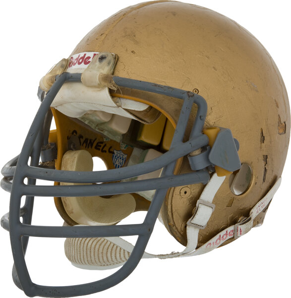 History of the Notre Dame Football Helmet LE 201 — Kathleen Keifer