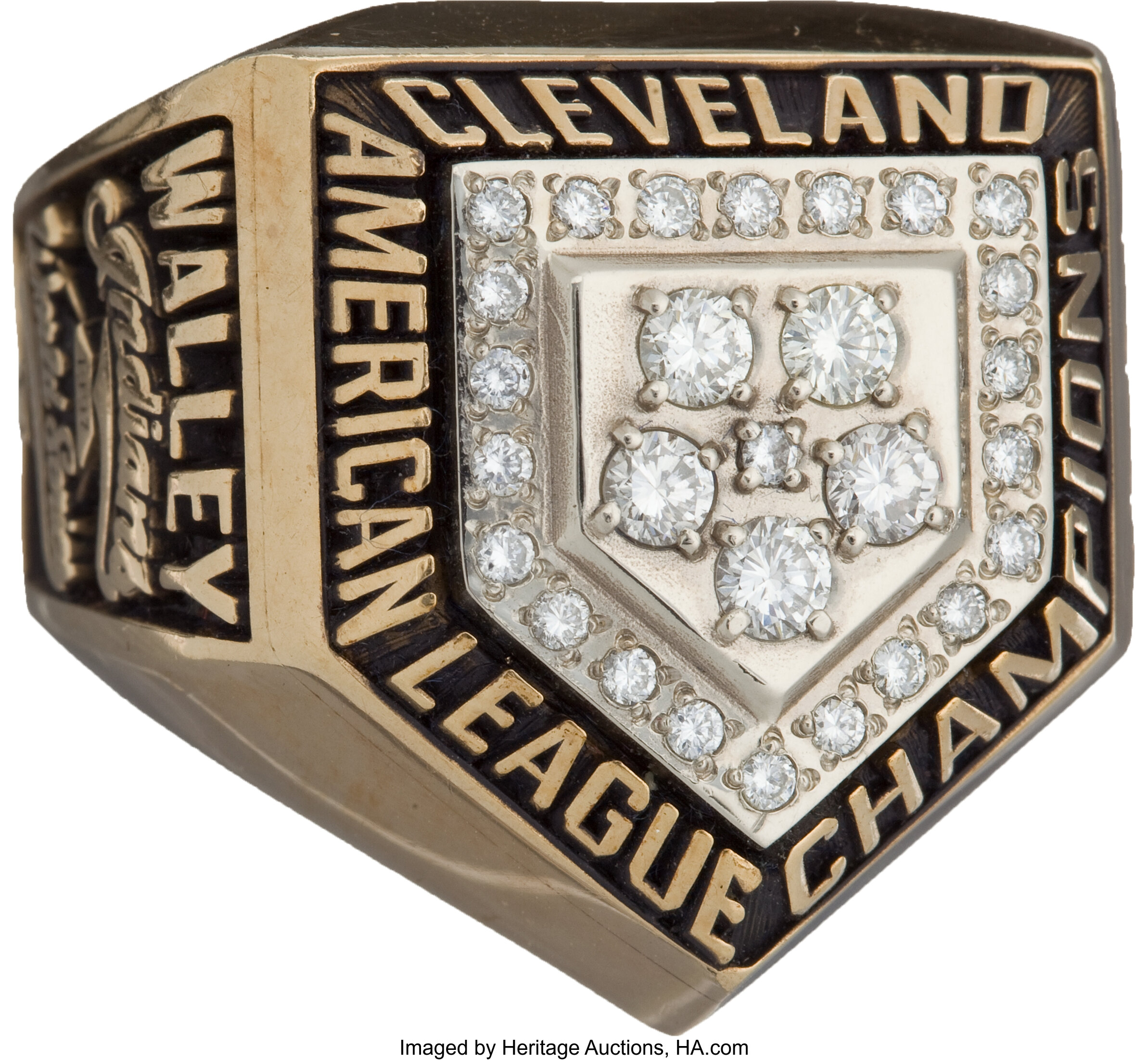 Jostens delivers Cleveland Indians American League Championship Ring