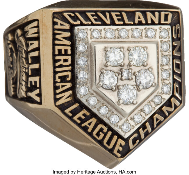 1995 Cleveland Indians American League Championship Ring. , Lot #57201