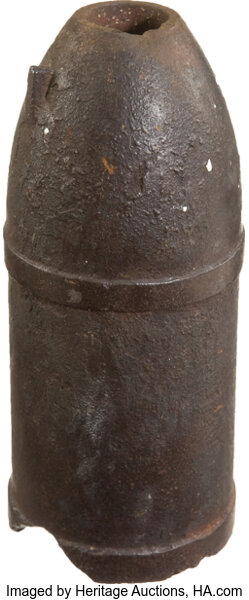 Confederate Reed artillery shell - Looking Back- The Civil War in Tennessee  - Tennessee Virtual Archive
