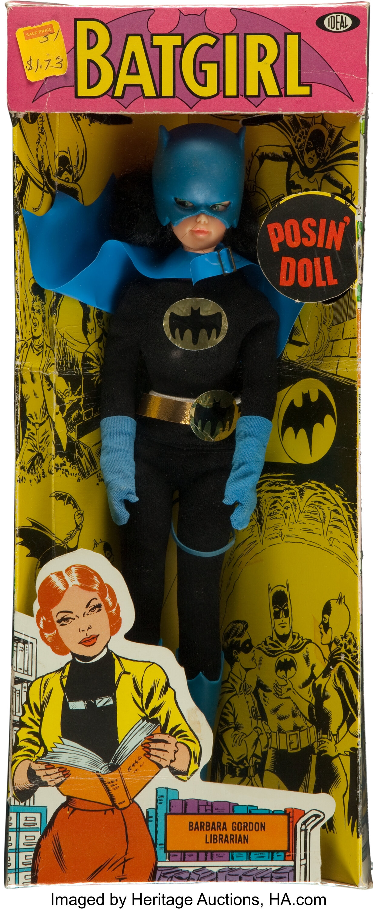 Super Queens Batgirl Posin' Doll (Ideal, 1967).... Memorabilia