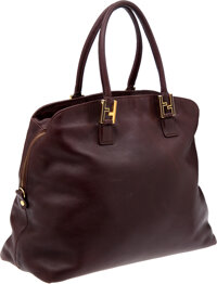 Fendi Vintage Brown Leather Bag. ... Luxury AccessoriesBags | Lot ...
