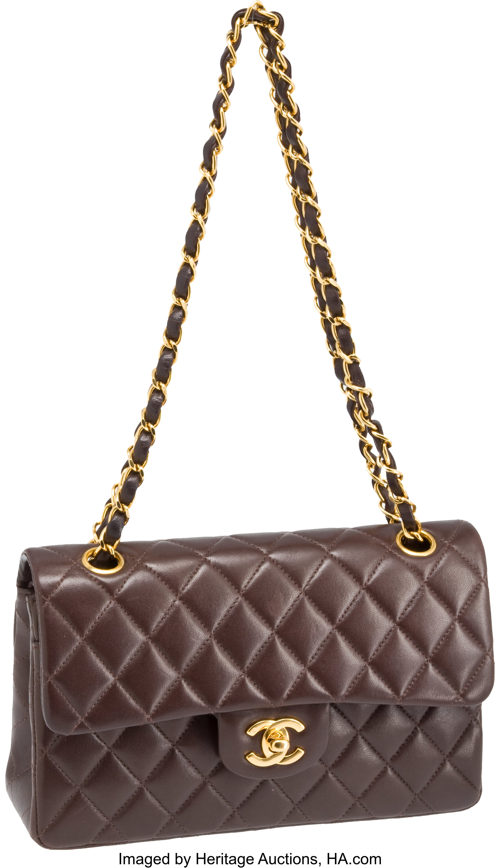 Chanel Wine Lambskin Mini Crossbody Bag — New York Diamond Center