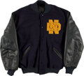 1990's Notre Dame Fighting Irish Letterman's Style Jacket.... | Lot ...