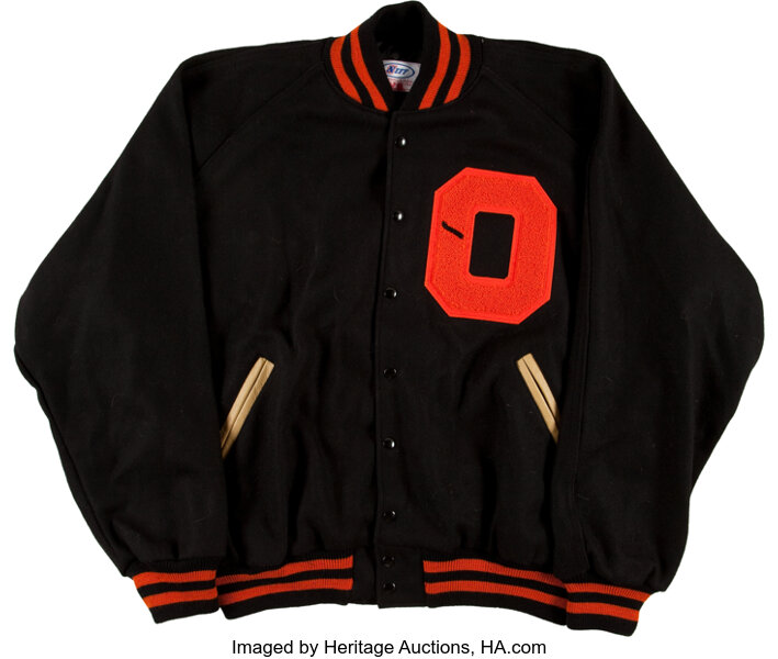 University of Oregon Track & Field Varsity Letterman Jacket (S) – Bell Lap  Track and Field