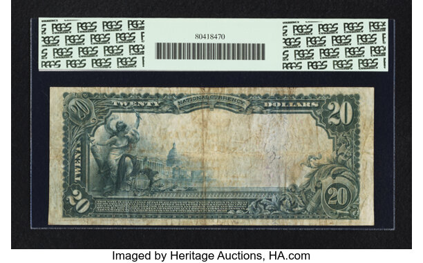 Sold at Auction: Mixed Group of Six (6) $20 Federal Reserve Notes (1963A)