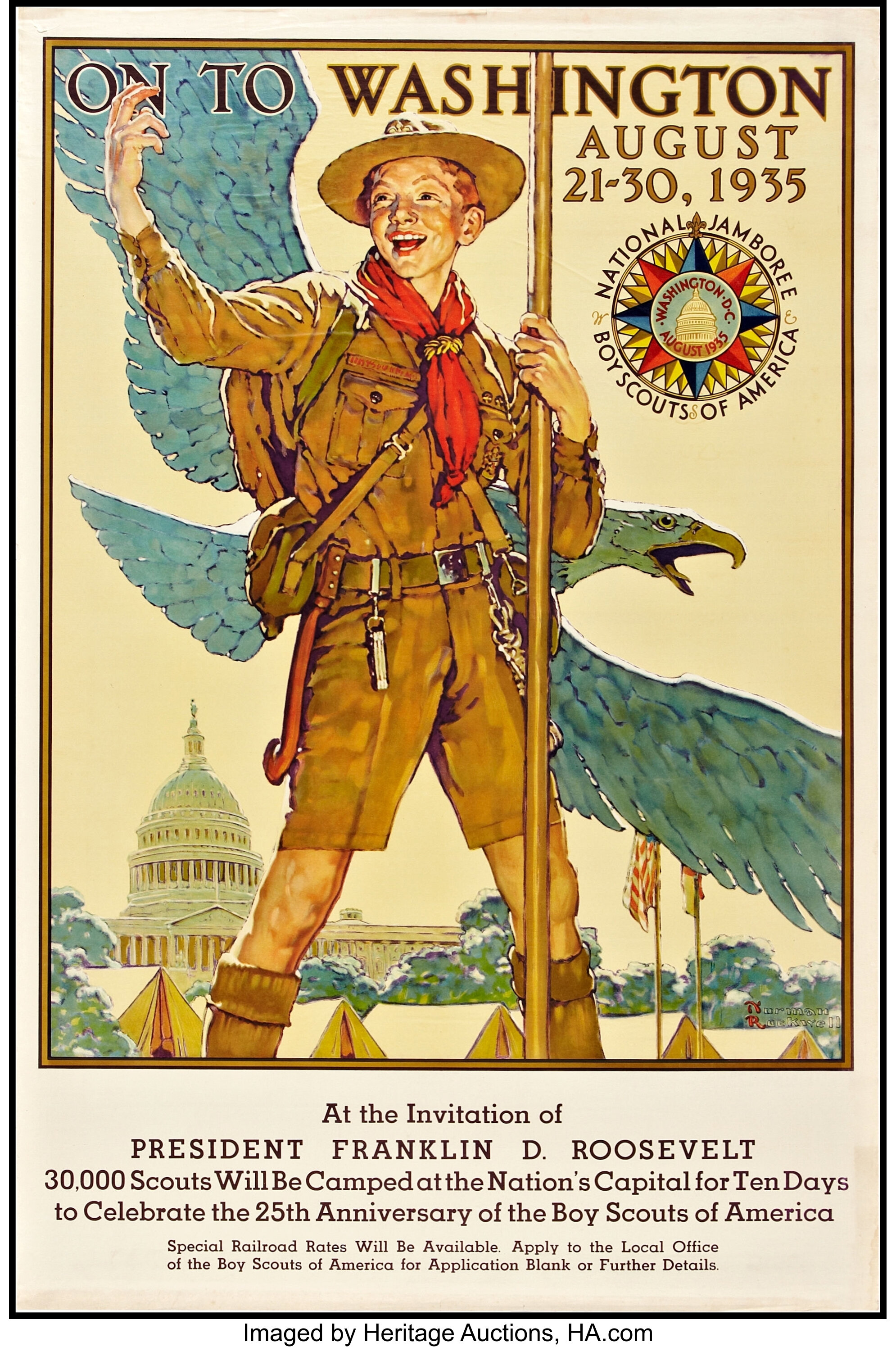 Vintage Boy Scout Uniform Poster by Art Block Collections - Fine Art America