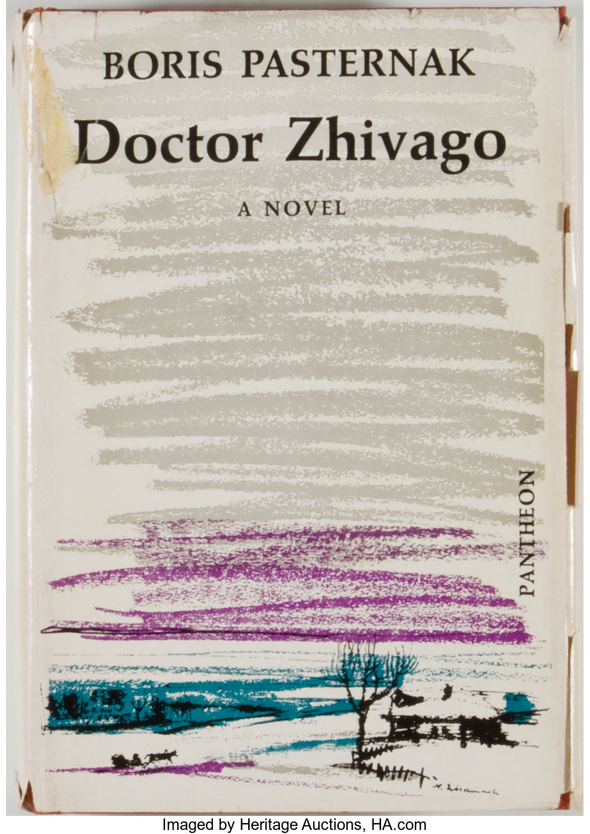 Boris Pasternak. Doctor Zhivago. [New York]: Pantheon, [1958]. | Lot #94149  | Heritage Auctions