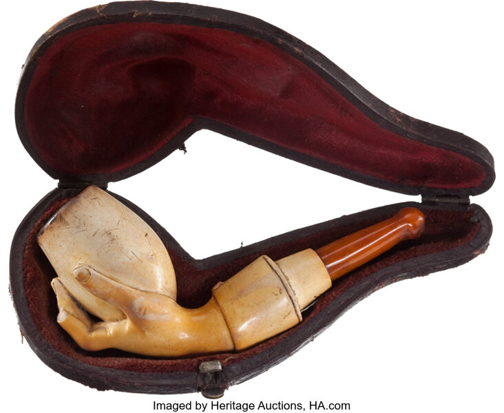 Meerschaum tobacco pipe  Science Museum Group Collection