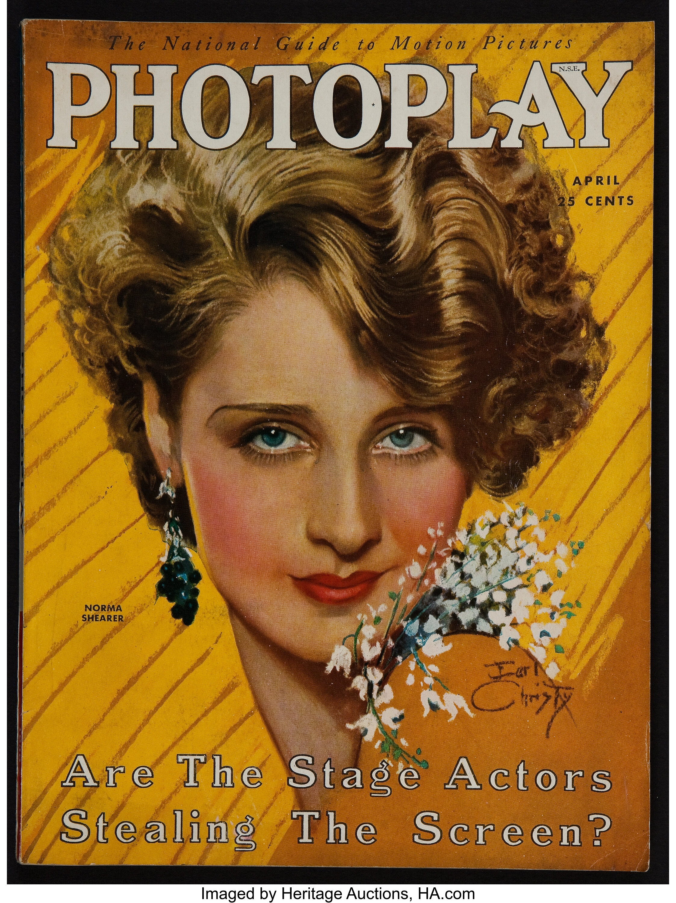 Photoplay. Норма Ширер Постер.