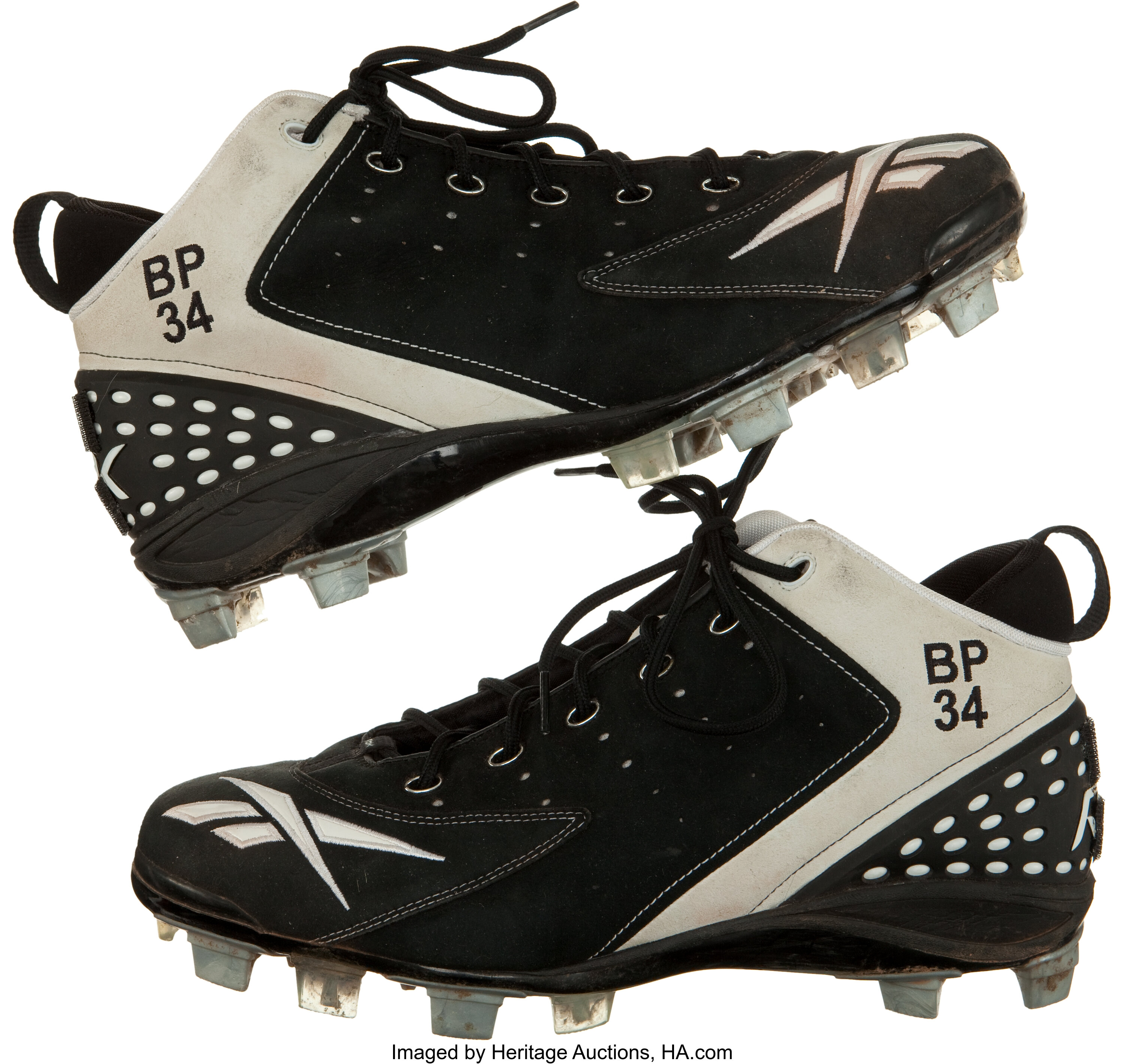 2007 David Ortiz Game Worn Cleats From World Series Season Lot 44115 Heritage Auctions