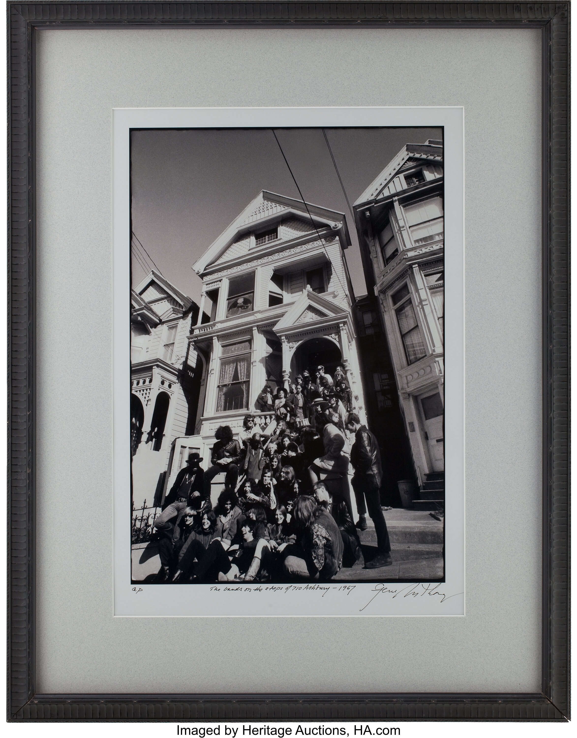 Grateful Dead Vintage Concert Photo Fine Art Print from 710 Ashbury Street,  1967 at Wolfgang's