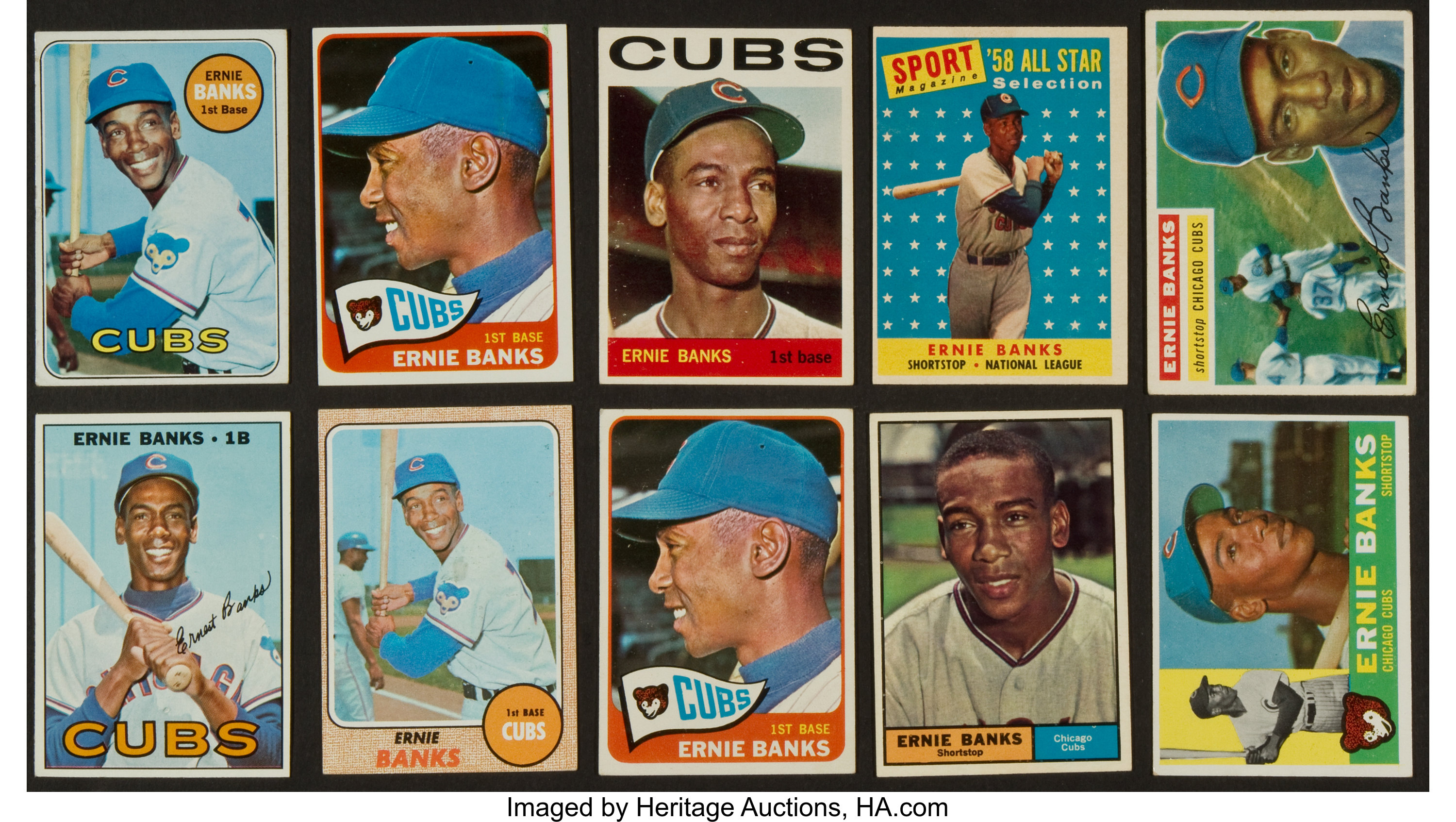 At Auction: 1969 Topps Ernie Banks #20