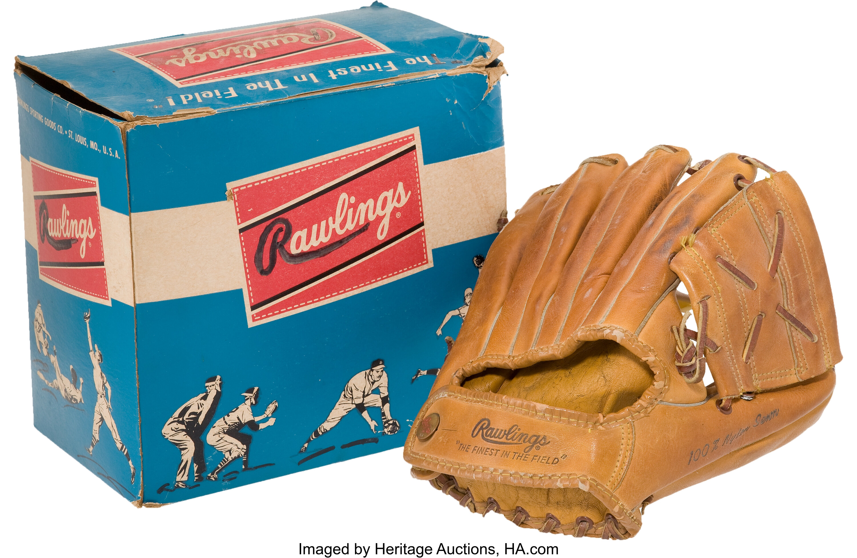 Mickey mantle store baseball glove