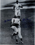 Autographed Don Larsen Perfect Game Lithograph Also Signed by 