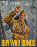 Till We Meet Again - Buy War Bonds World War II Poster