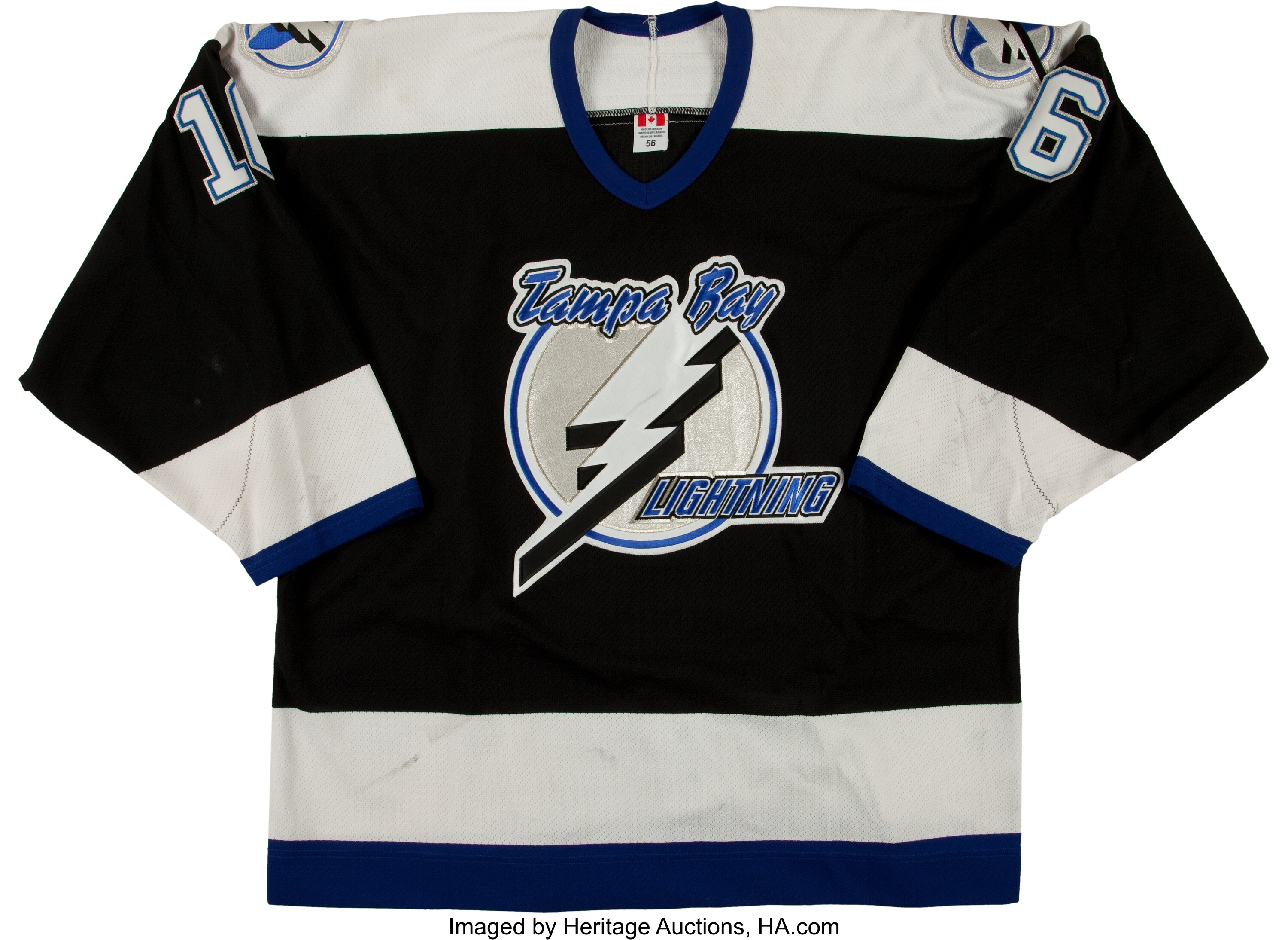 2003-04 Alexander Svitov Game Worn Tampa Bay Lightning Jersey. , Lot  #43146