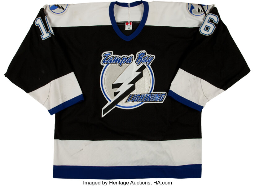 Tampa bay cheap lightning jersey auction