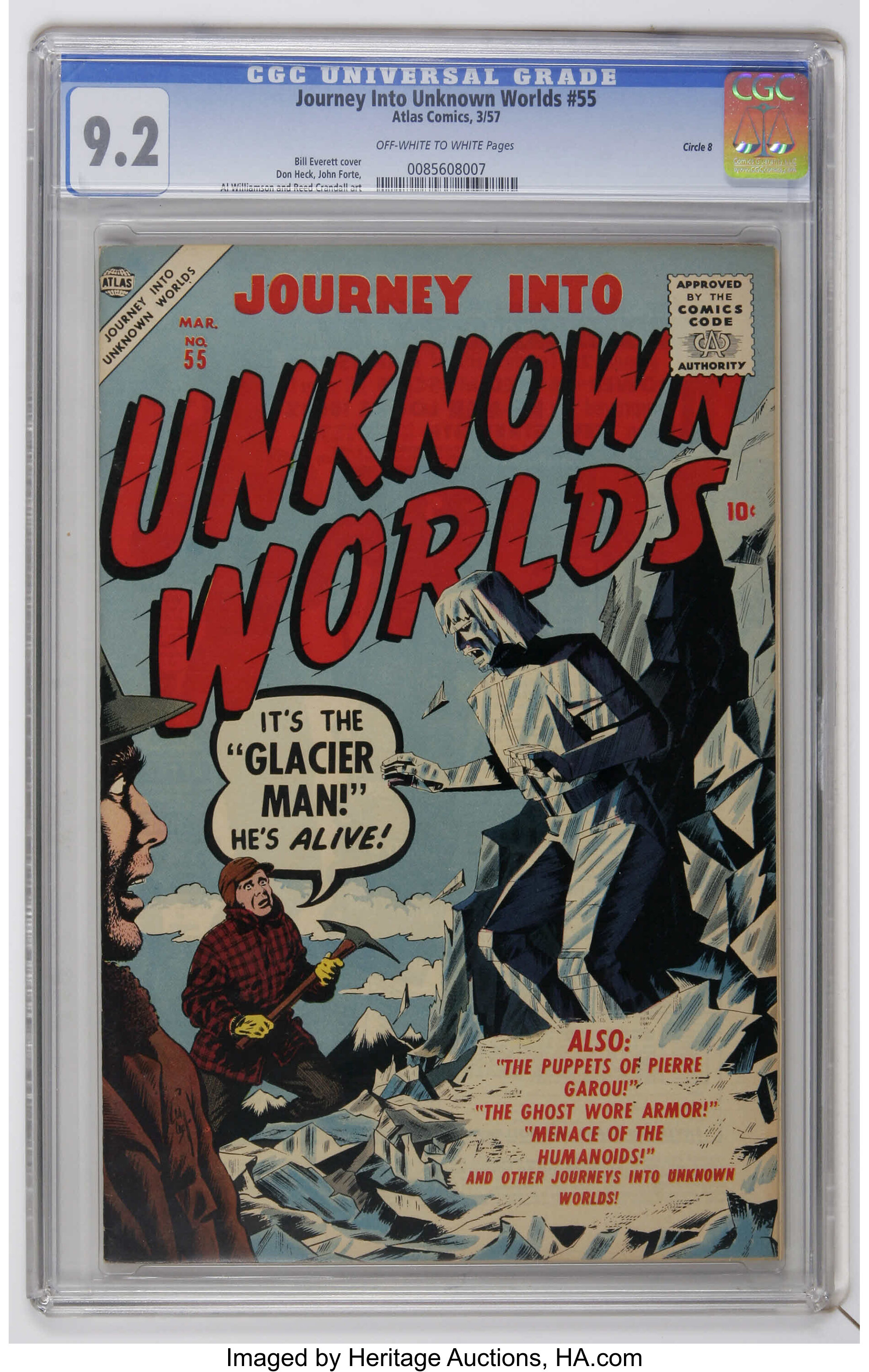 How Much Is Journey into Unknown Worlds #55 Worth? Browse Comic Prices ...