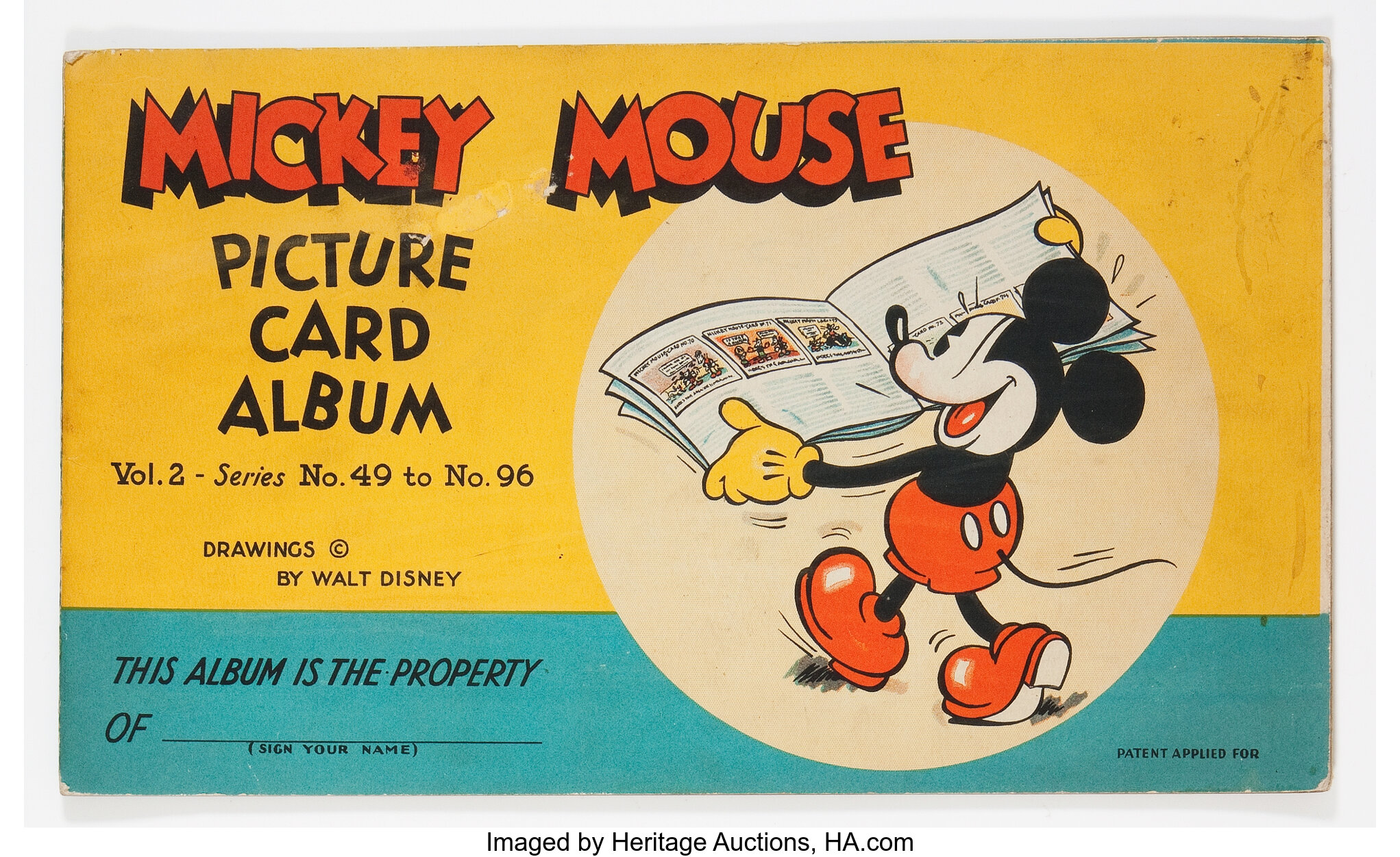 Mickey Mouse Picture Card Album V2#49-96 (Walt Disney, c. | Lot