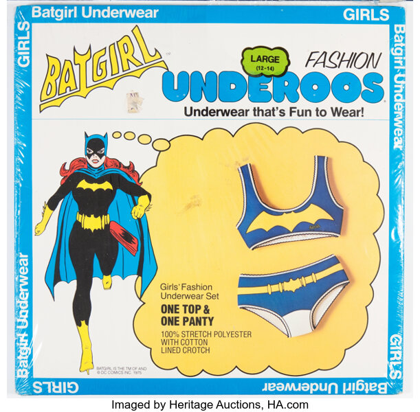 Batgirl Fashion Underoos