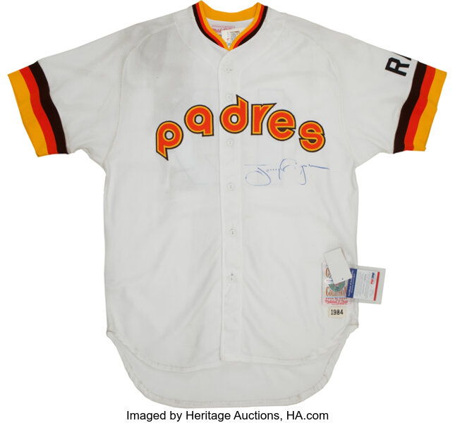 Vintage San Diego Padres Tony Gwynn #19 Baseball Jersey Majestic Sewn Size  Large New With Tag