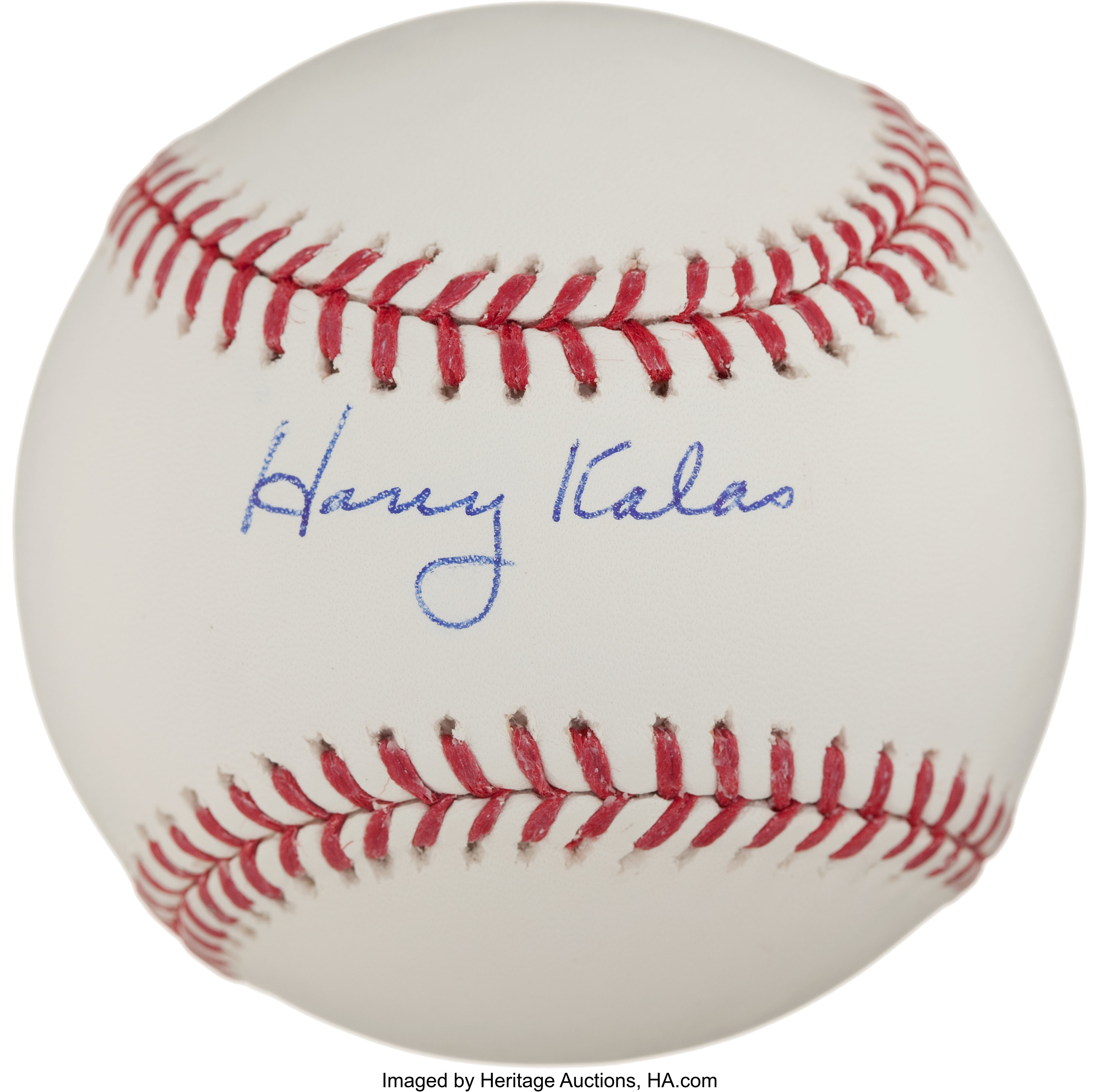 Harry Kalas Autographed Memorabilia