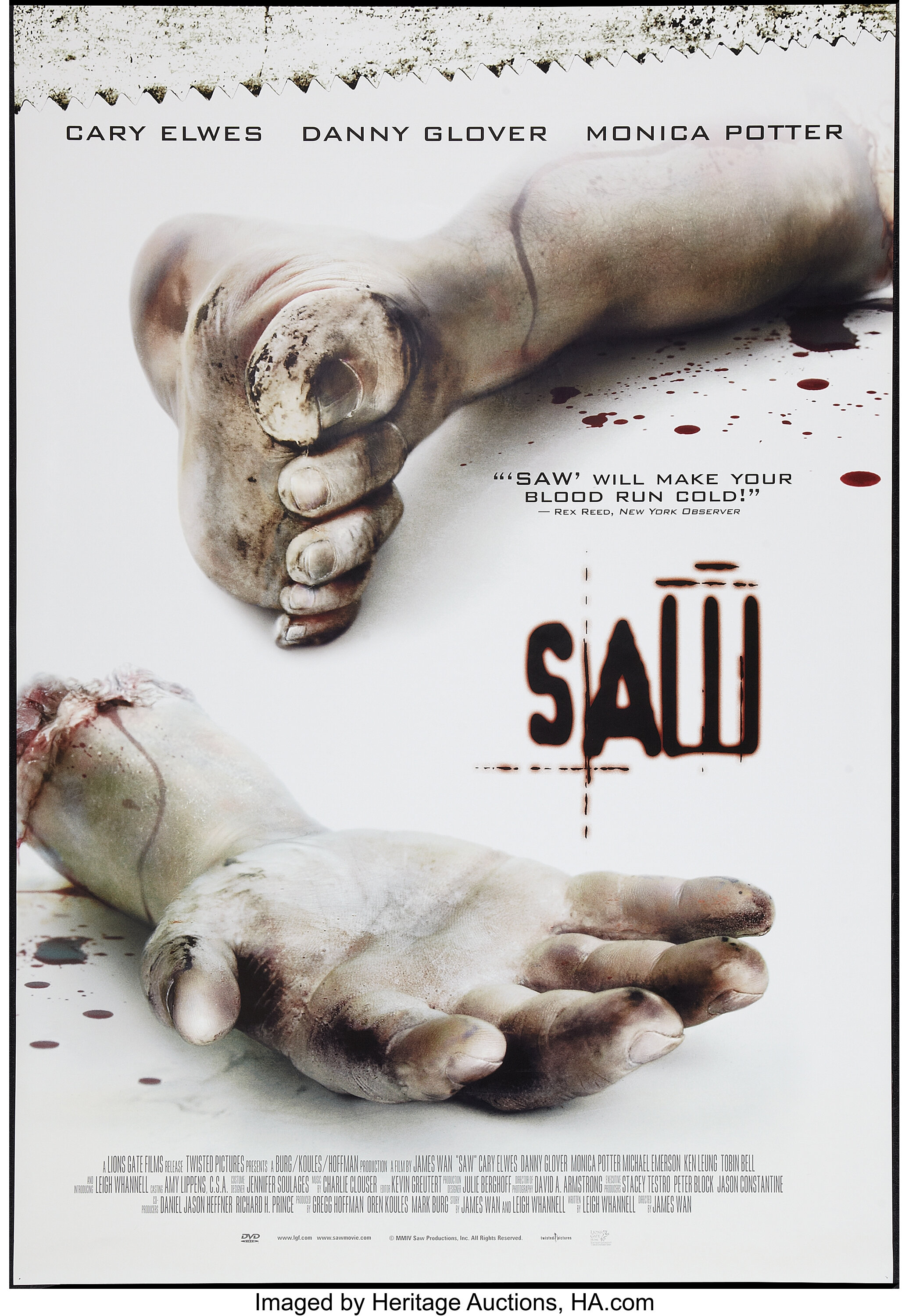 saw 2004 poster