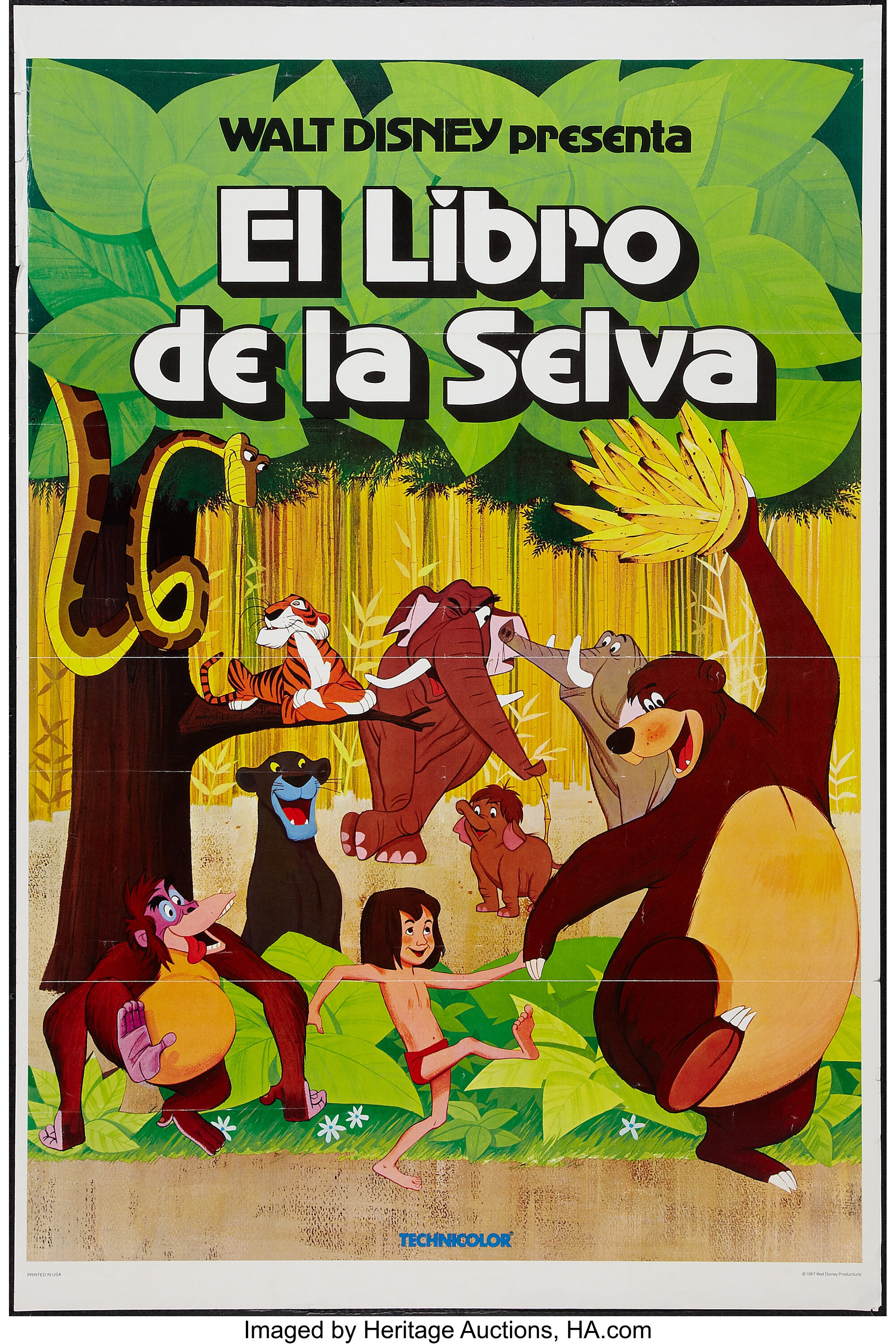 El libro de la selva, The Jungle Book in Spanish