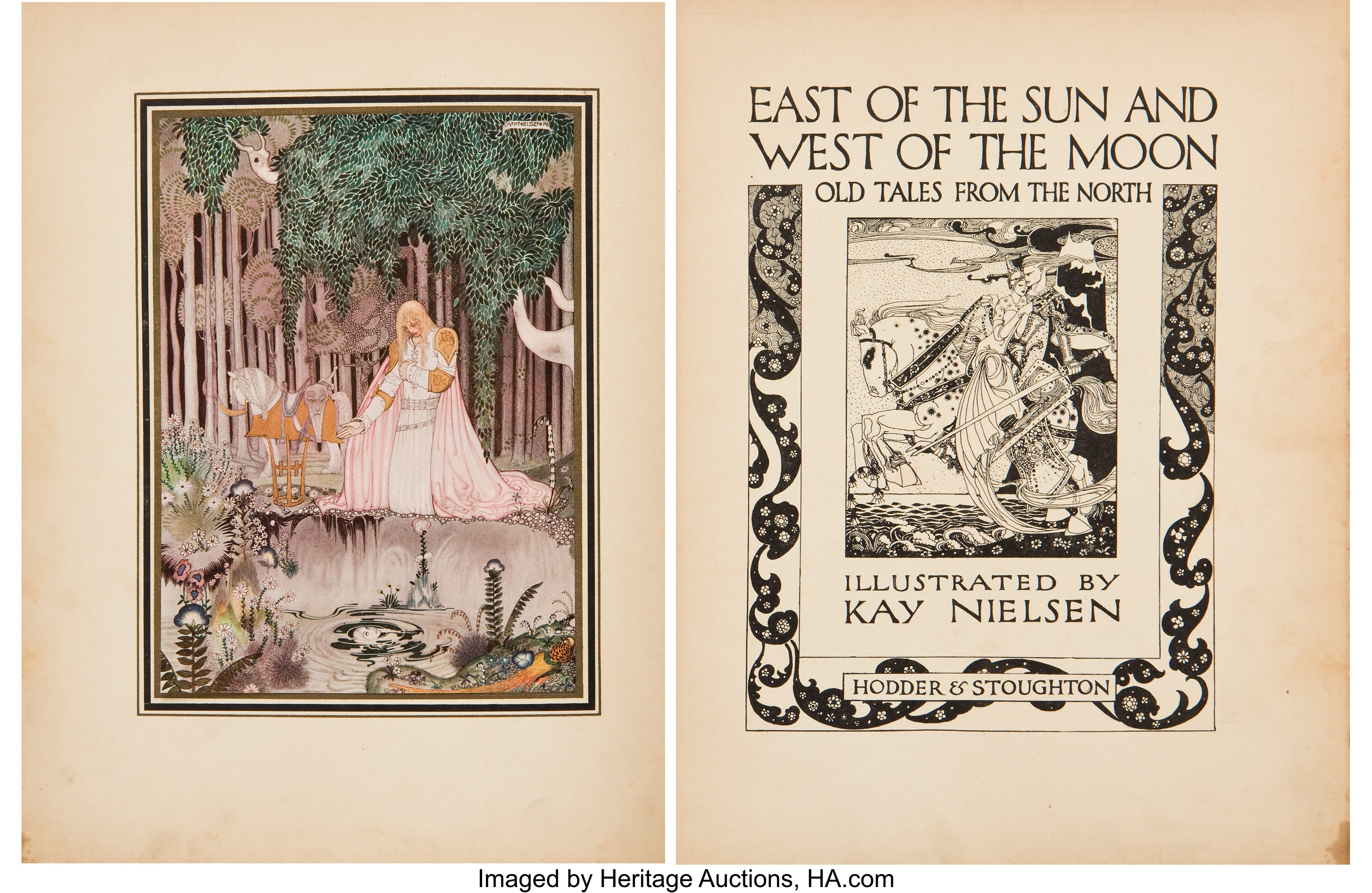 Kay Nielsen Illustrator East Of The Sun And West Of The Moon Lot Heritage Auctions