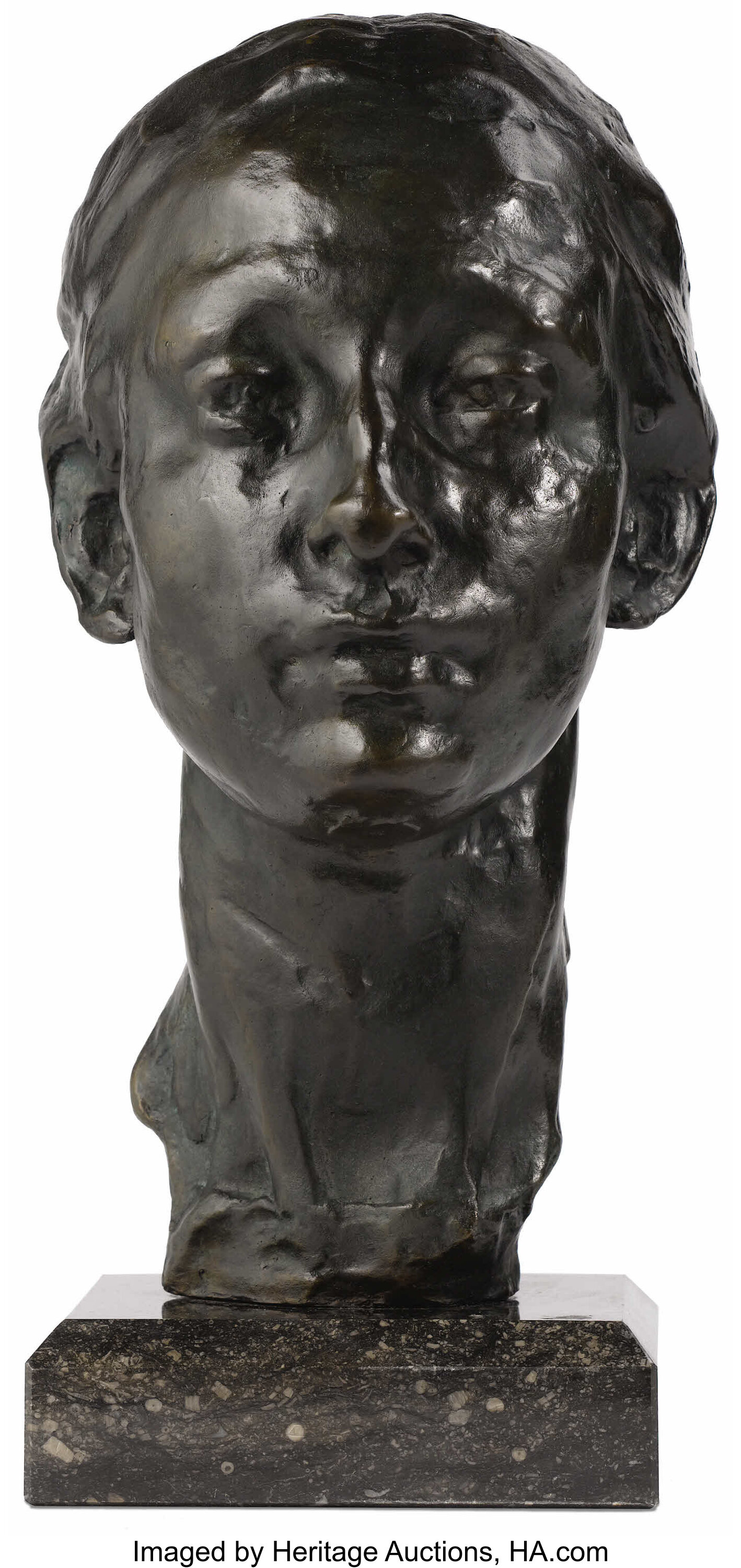 A Bronze Bust: Nel . Rik Wouters | Lot #33111 | Heritage Auctions