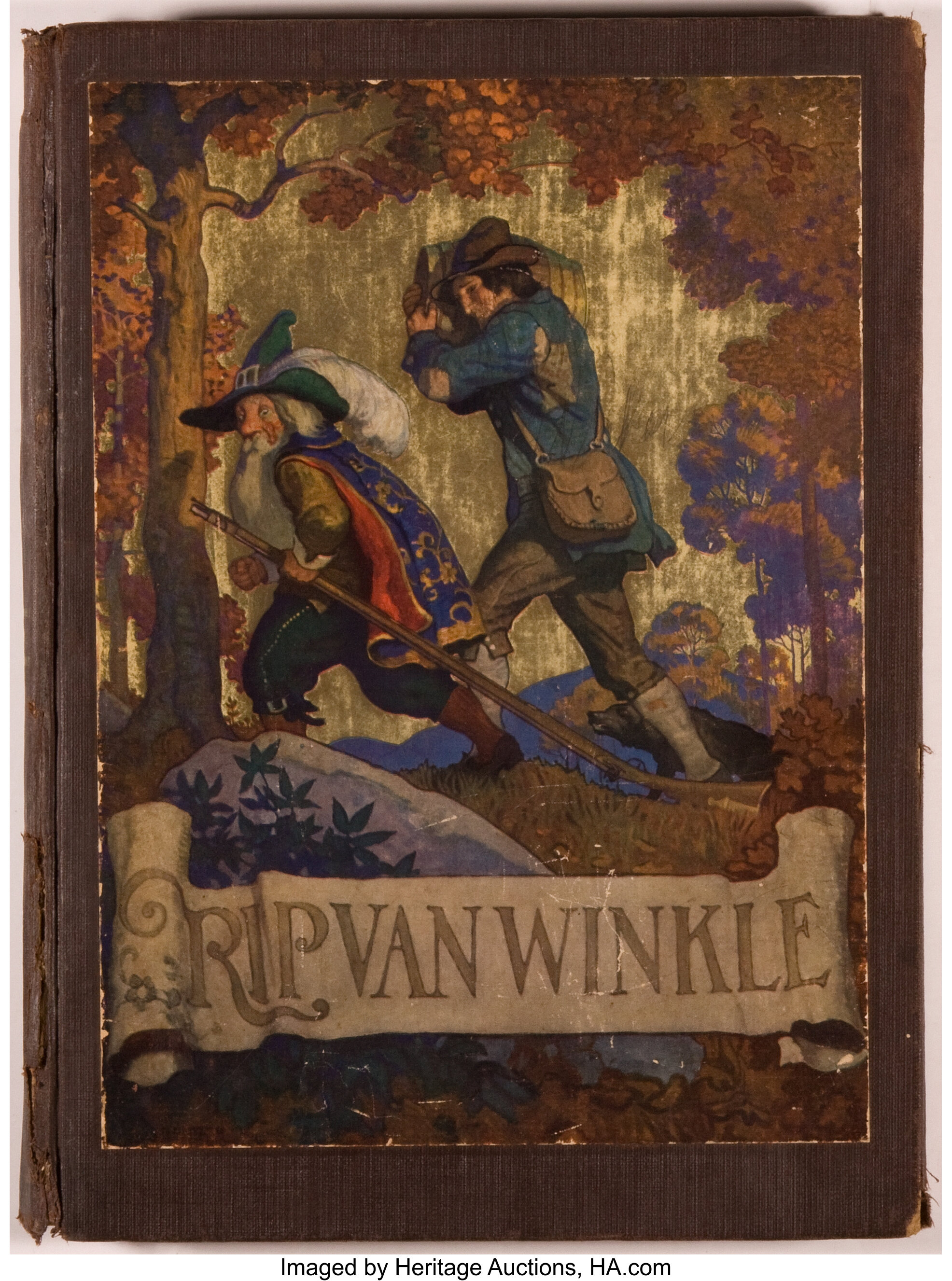 N C Wyeth Illustrator Rip Van Winkle Philadelphia Mckay Lot 912 Heritage Auctions