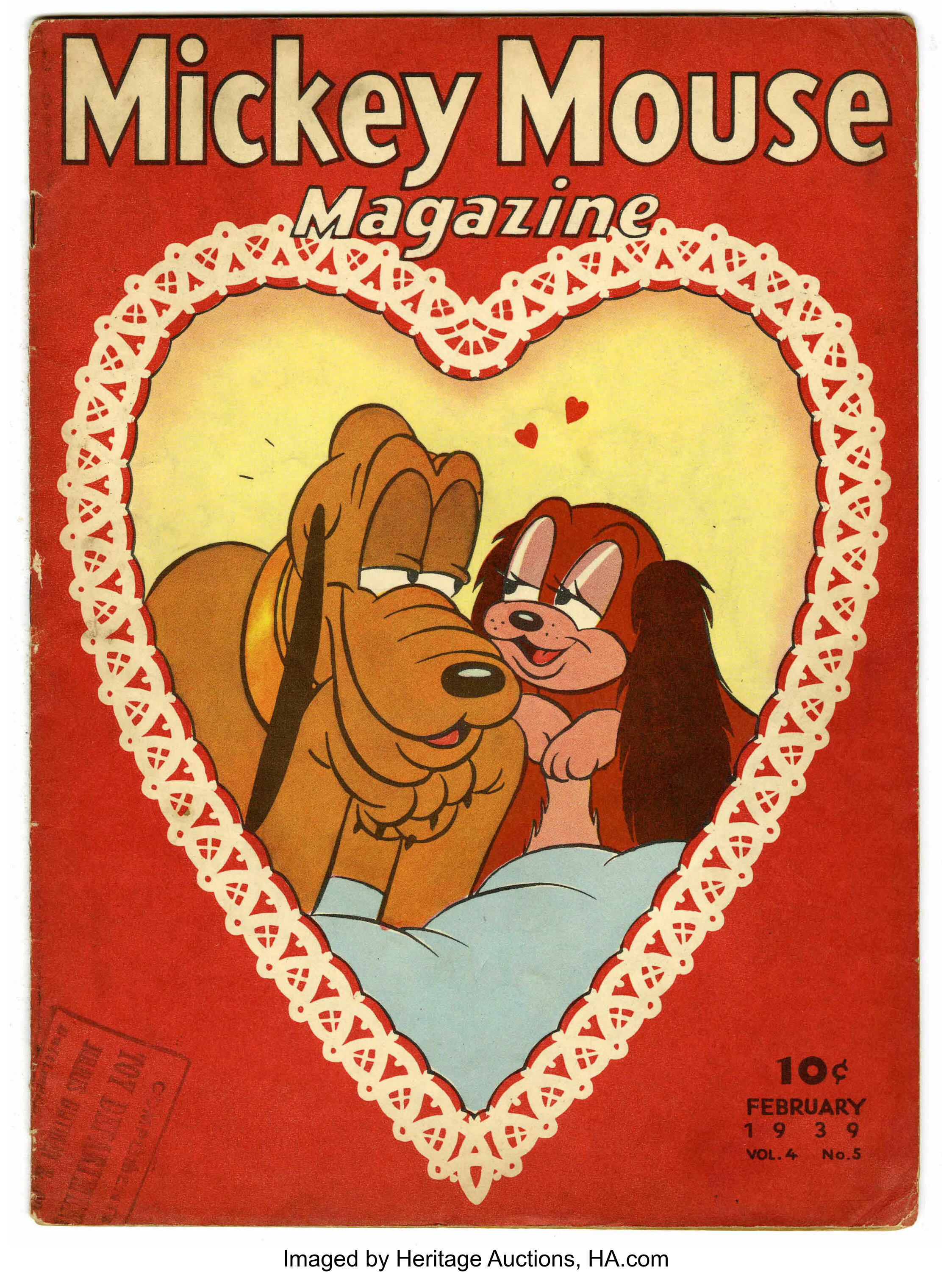 Mickey Mouse Magazine V4 5 K K Publications Inc 1939 Lot Heritage Auctions
