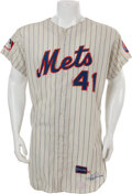 Lot Detail - 1983 Tom Seaver New York Mets Game-Used & Autographed Blue  Alternate Jersey (JSA)