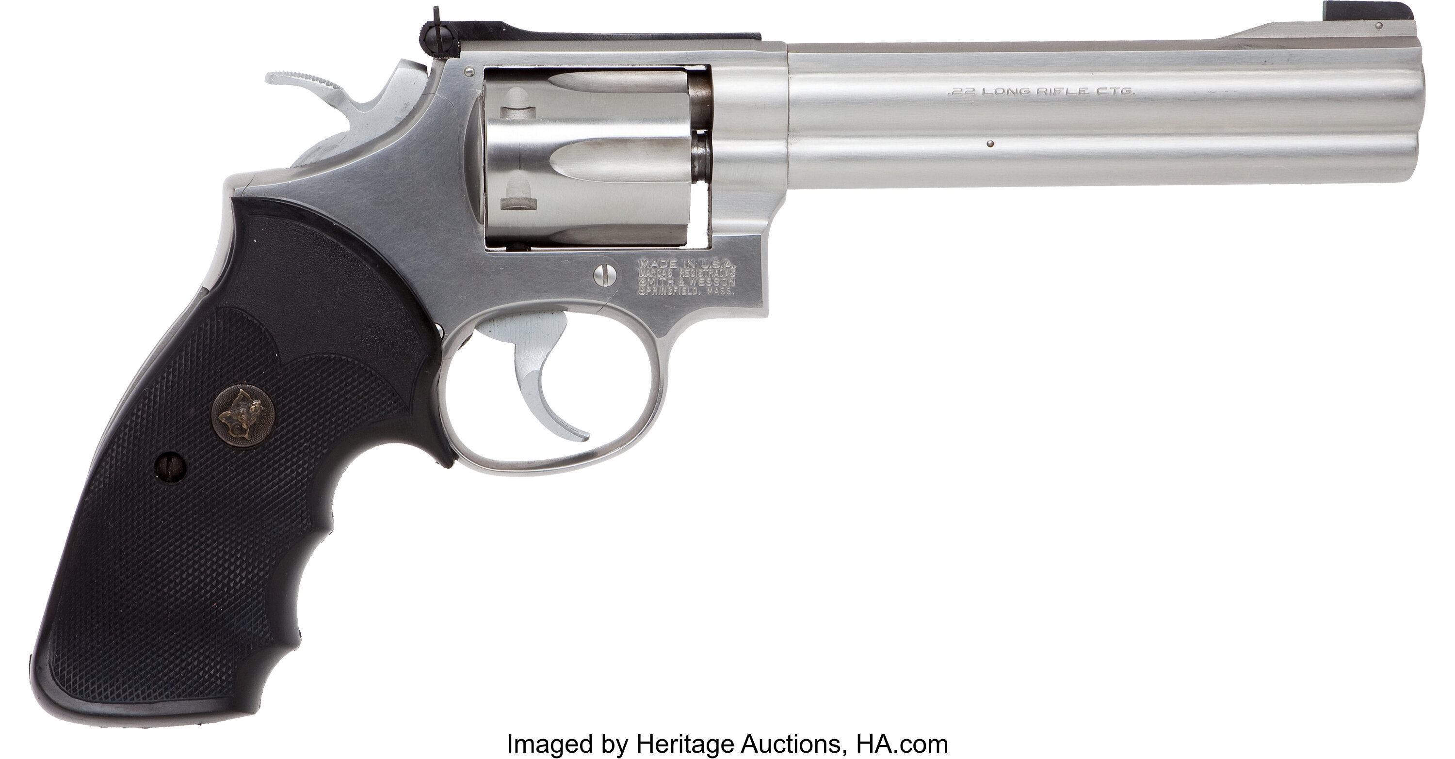 Smith & Wesson Model 617 K-22 Masterpiece Double Action | Lot #30261 ...