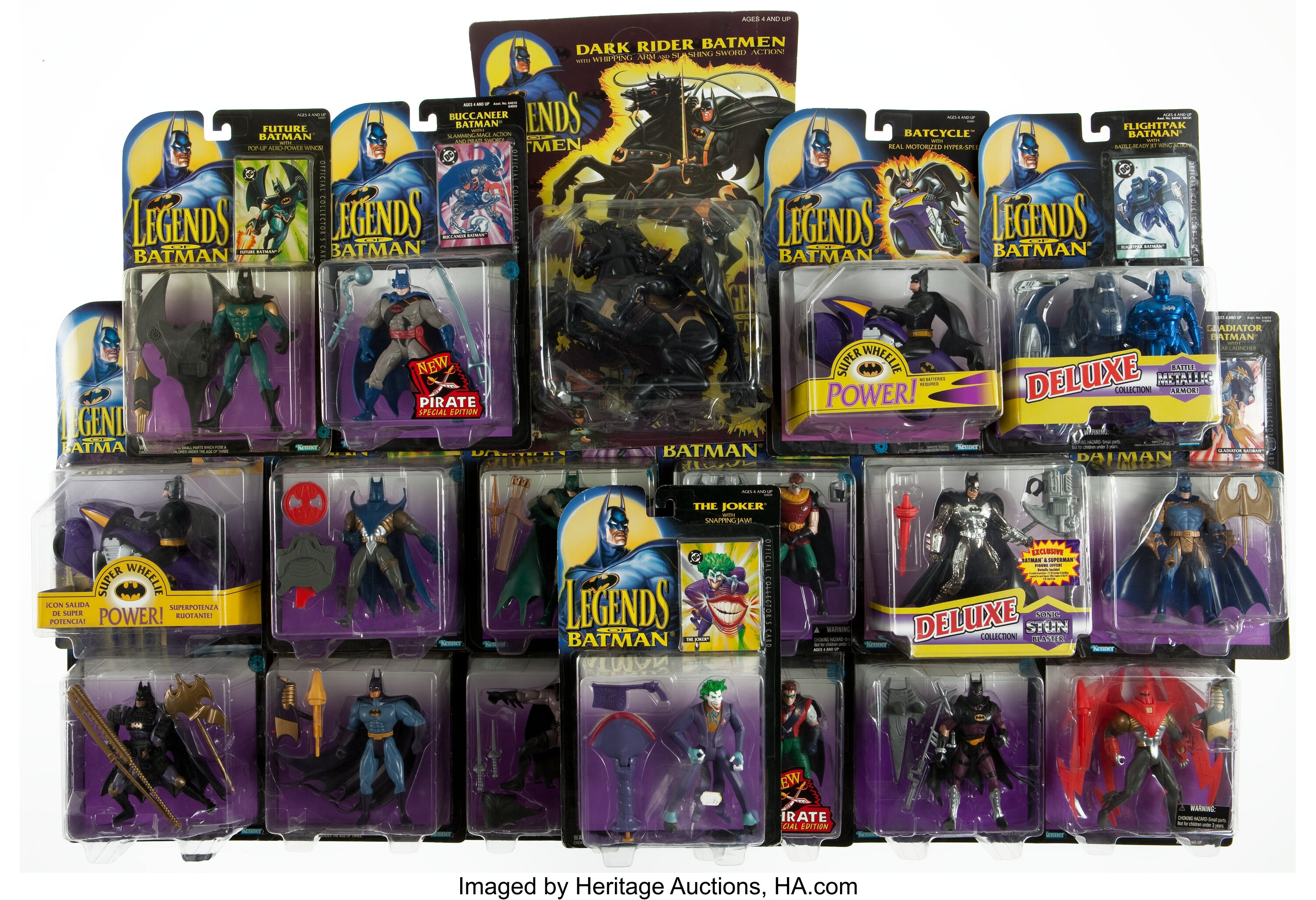 Batman Legends of the Batman Action Figure Group (2005).... (Total: | Lot  #13519 | Heritage Auctions