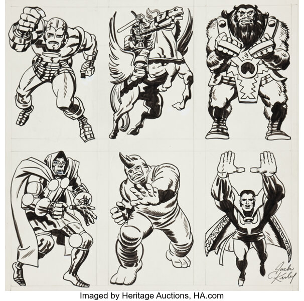 jack kirby characters