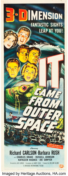 It Came from Outer Space (Universal International, 1953). Insert