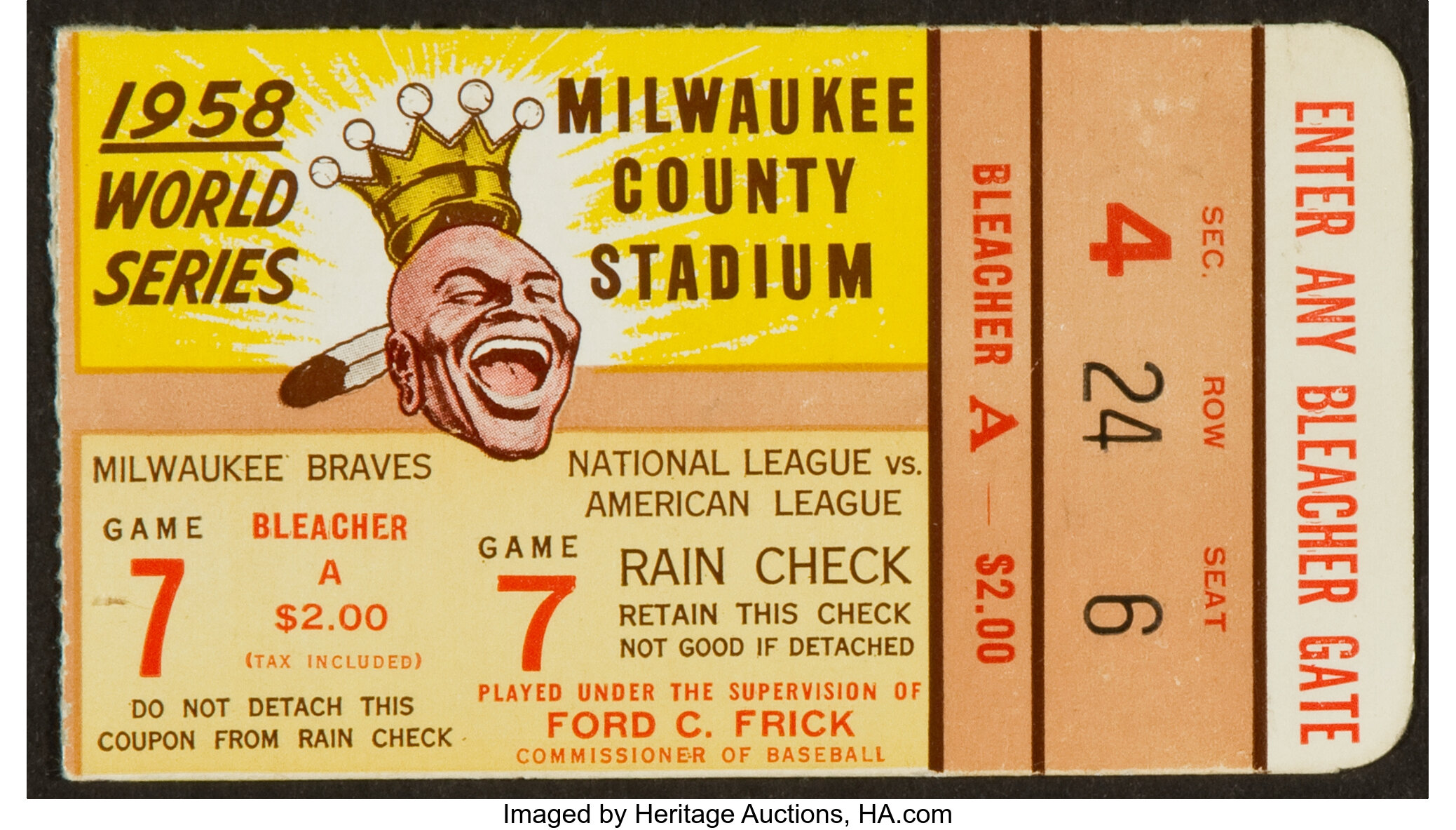 County Stadium During 1958 World Series, Photograph