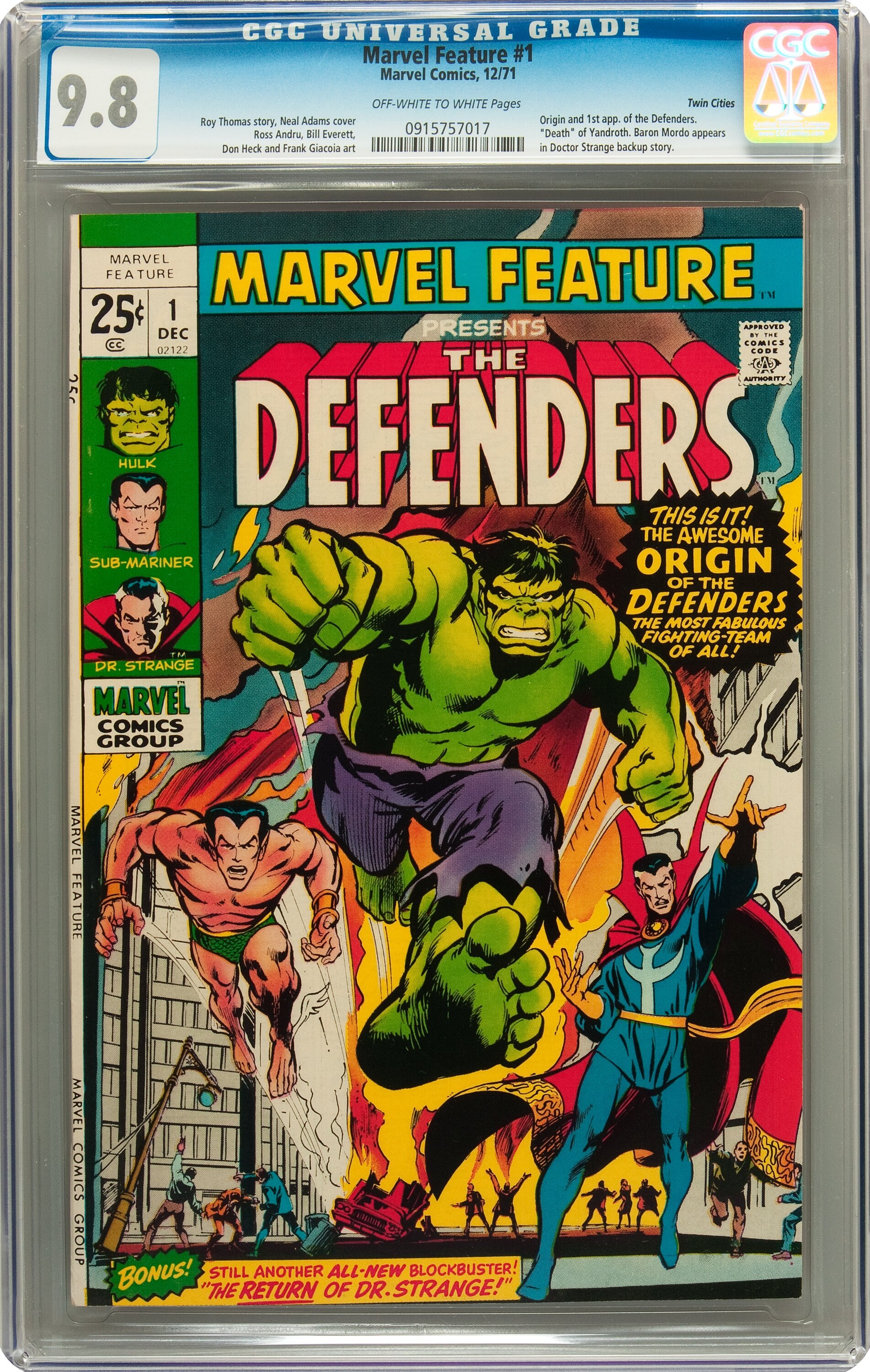 Defenders (2011) #1, Comic Issues