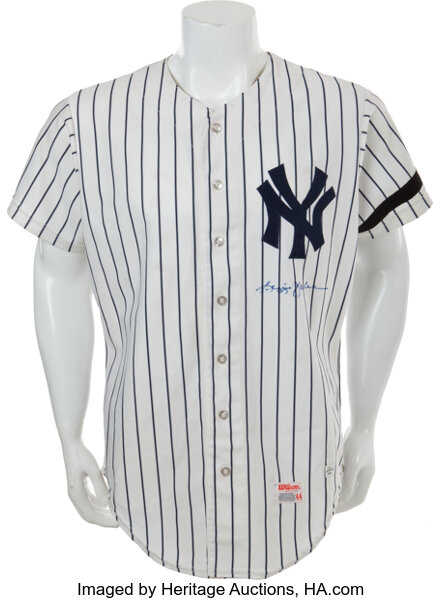 1980 Reggie Jackson Game Worn New York Yankees Jersey. Baseball