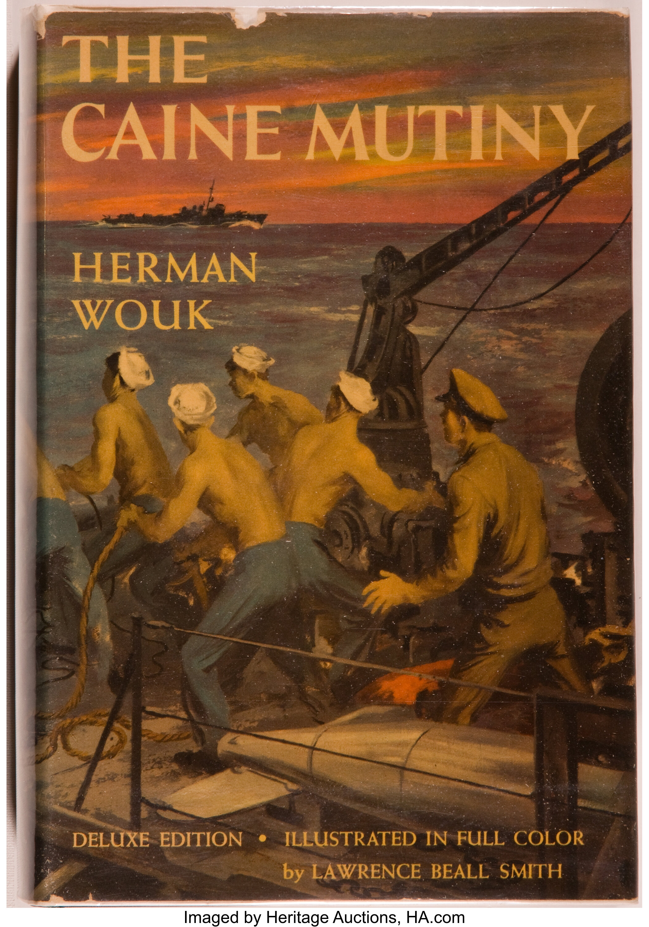 Herman Wouk Signed The Caine Mutiny Garden City Doubleday