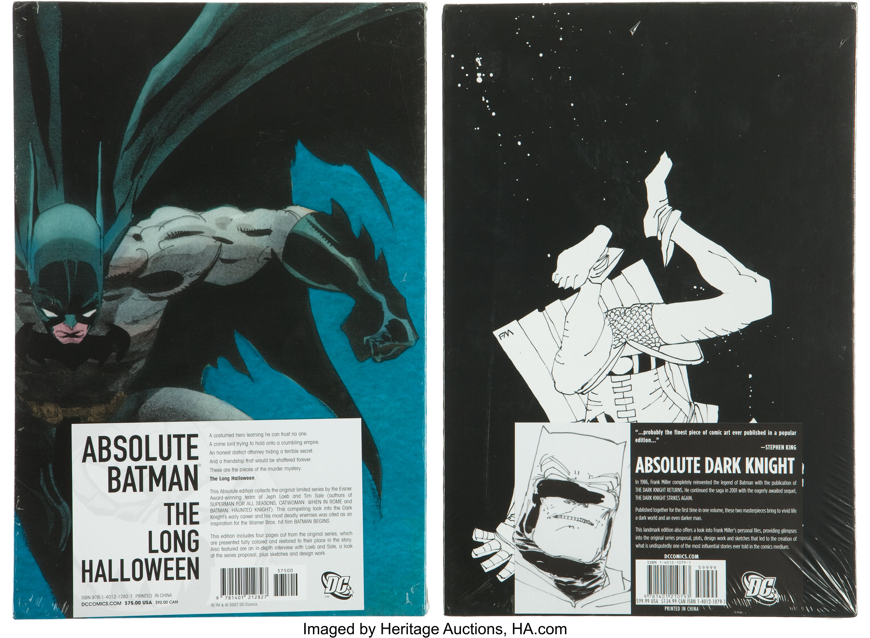 Batman Absolute Editions Book Group (DC, 2006-07).... (Total: 2 | Lot  #14581 | Heritage Auctions